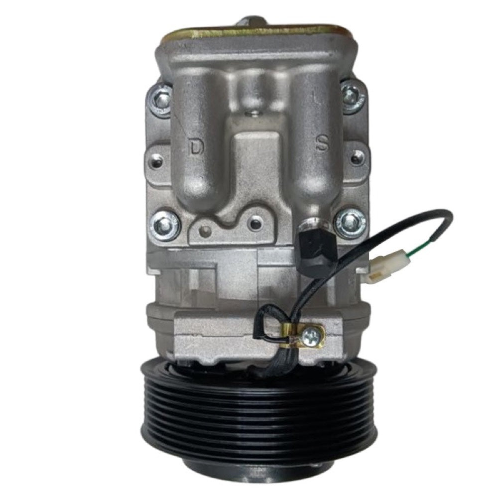 Denso 10PA15C A/C Compressor AL153386 compatible with John Deere 6100 6110 6120 6200 6210 6220